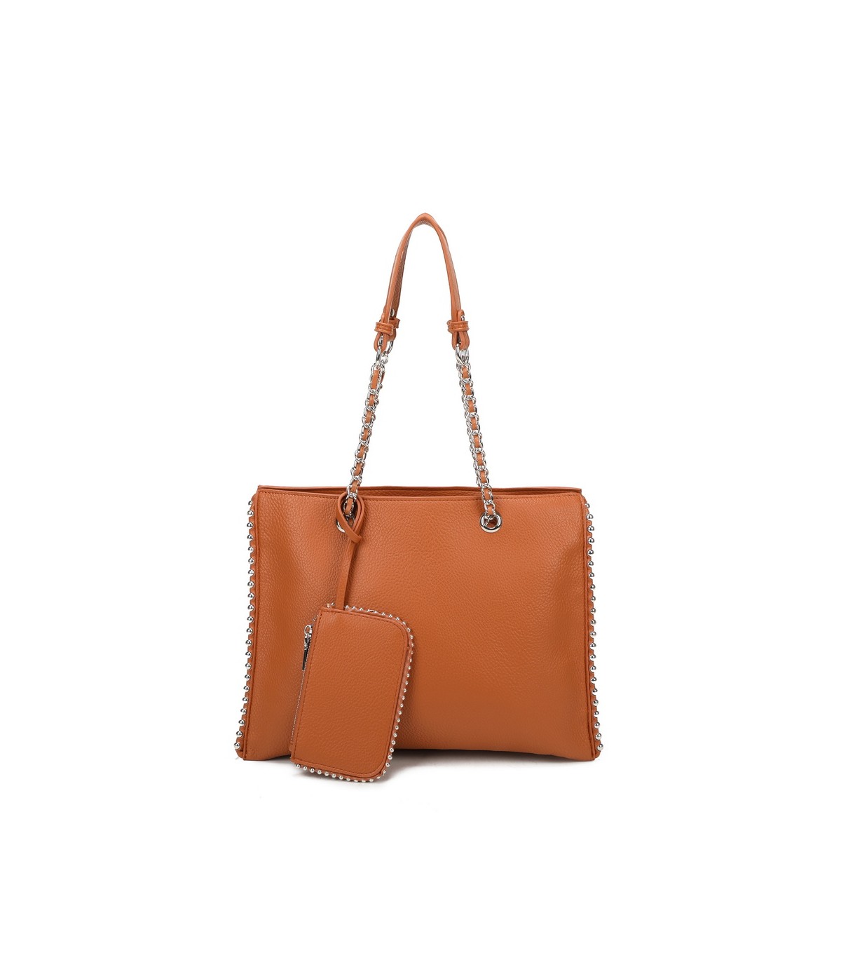 T11855 - Bolso de hombro con monedero exterior
