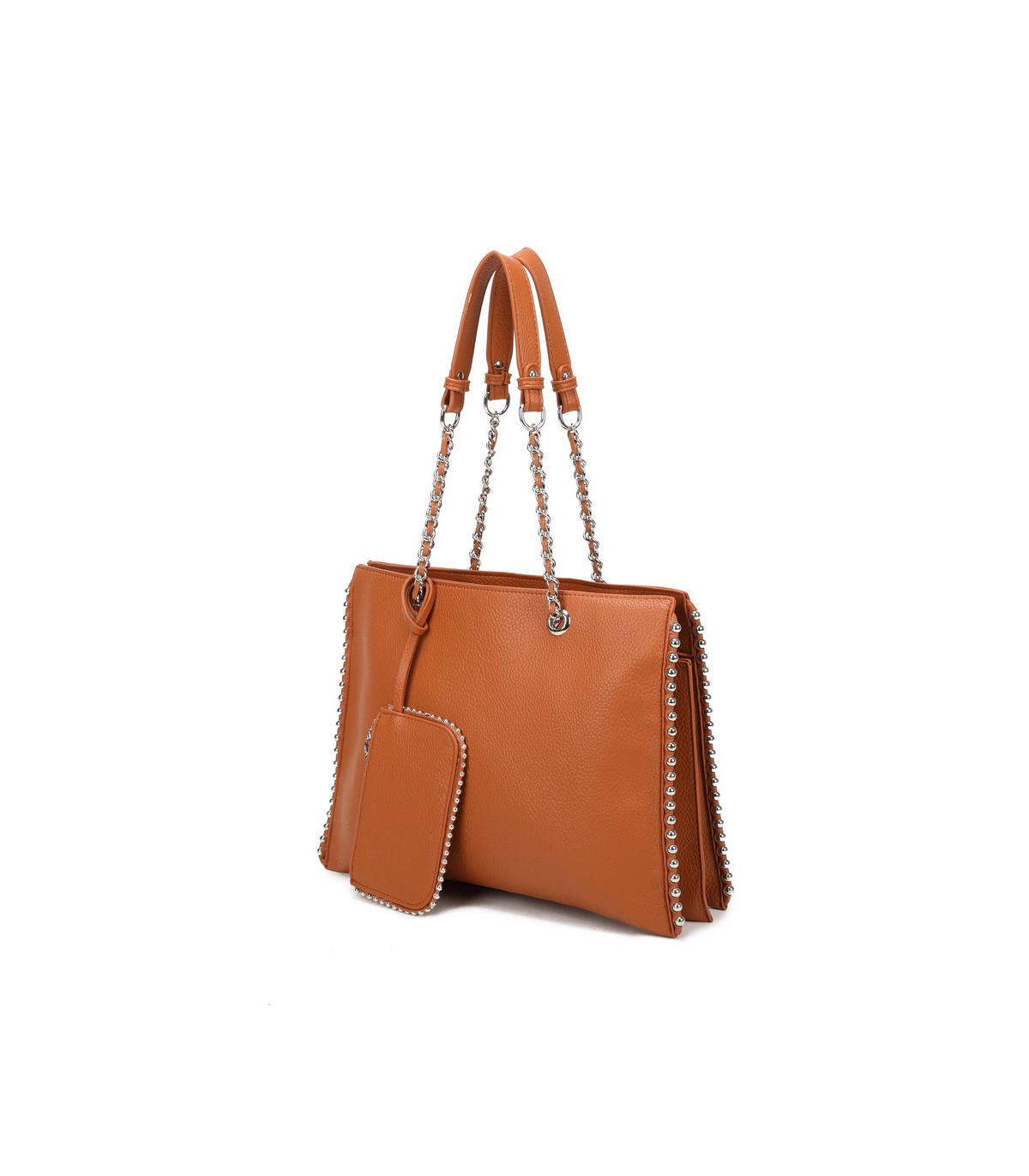 T11855 - Bolso de hombro con monedero exterior
