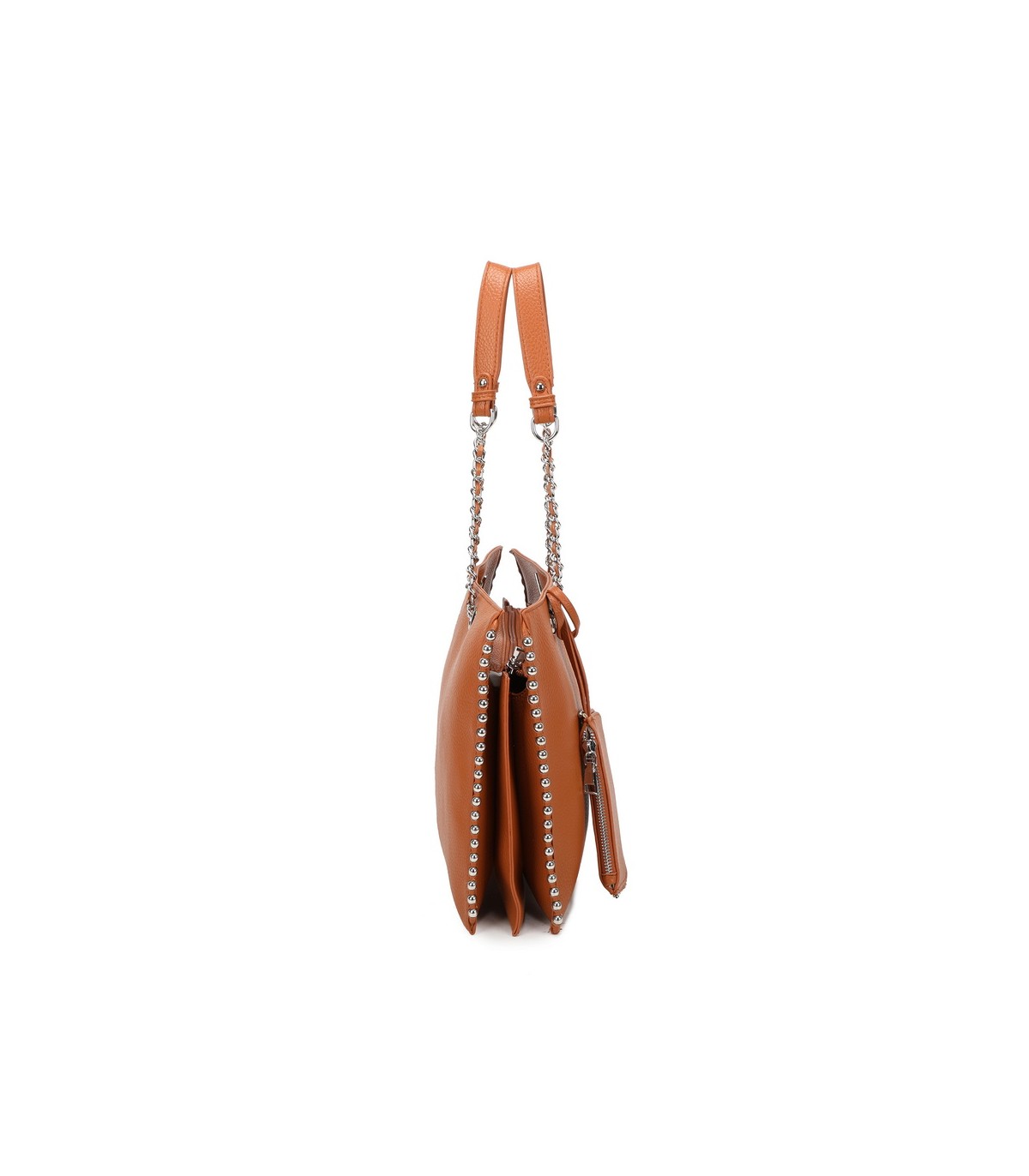 T11855 - Bolso de hombro con monedero exterior
