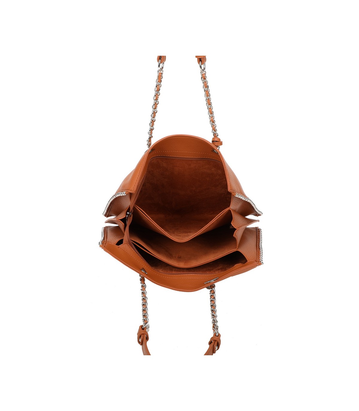 T11855 - Bolso de hombro con monedero exterior