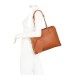 T11855 - Bolso de hombro con monedero exterior