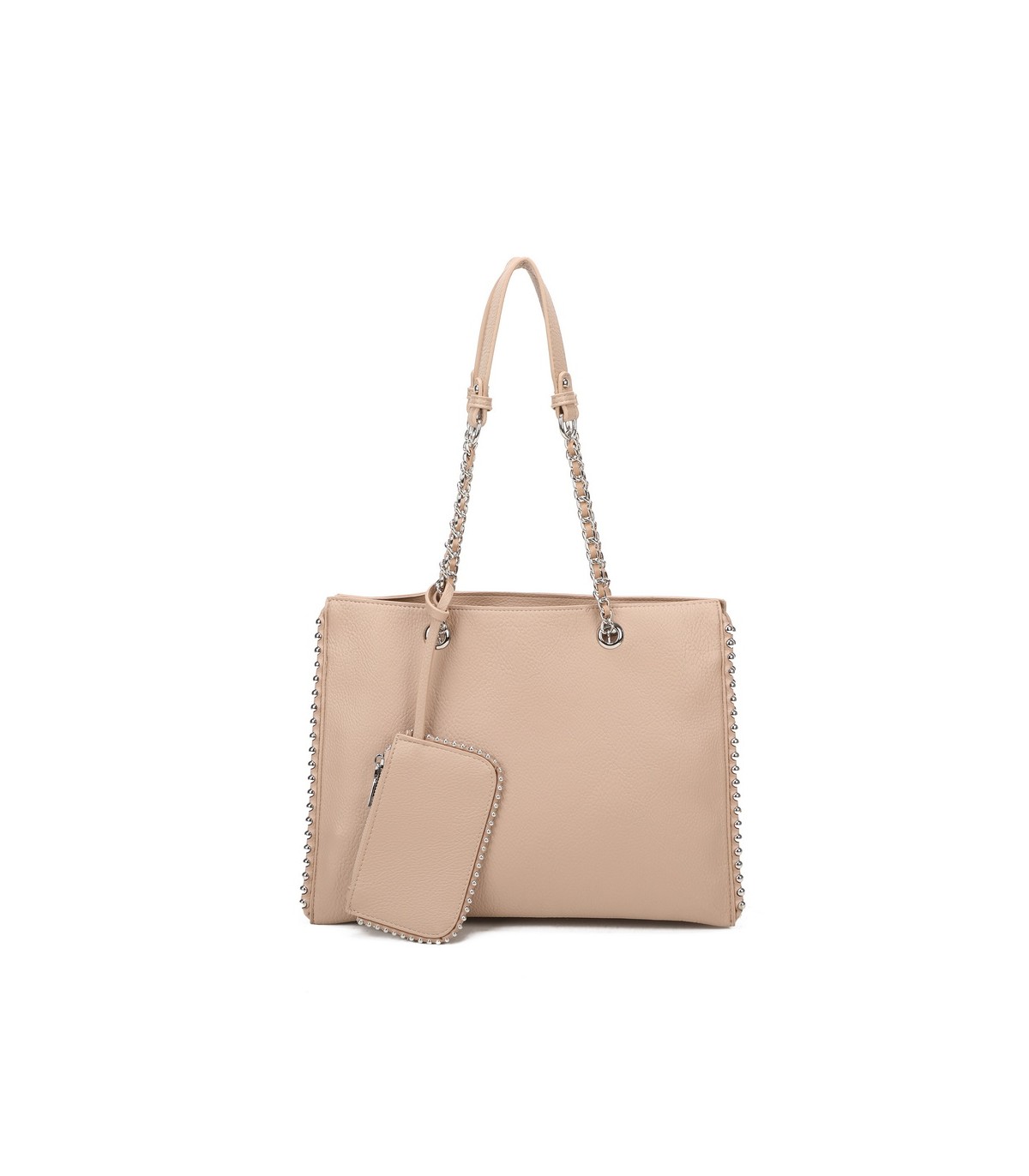 T11855 - Bolso de hombro con monedero exterior