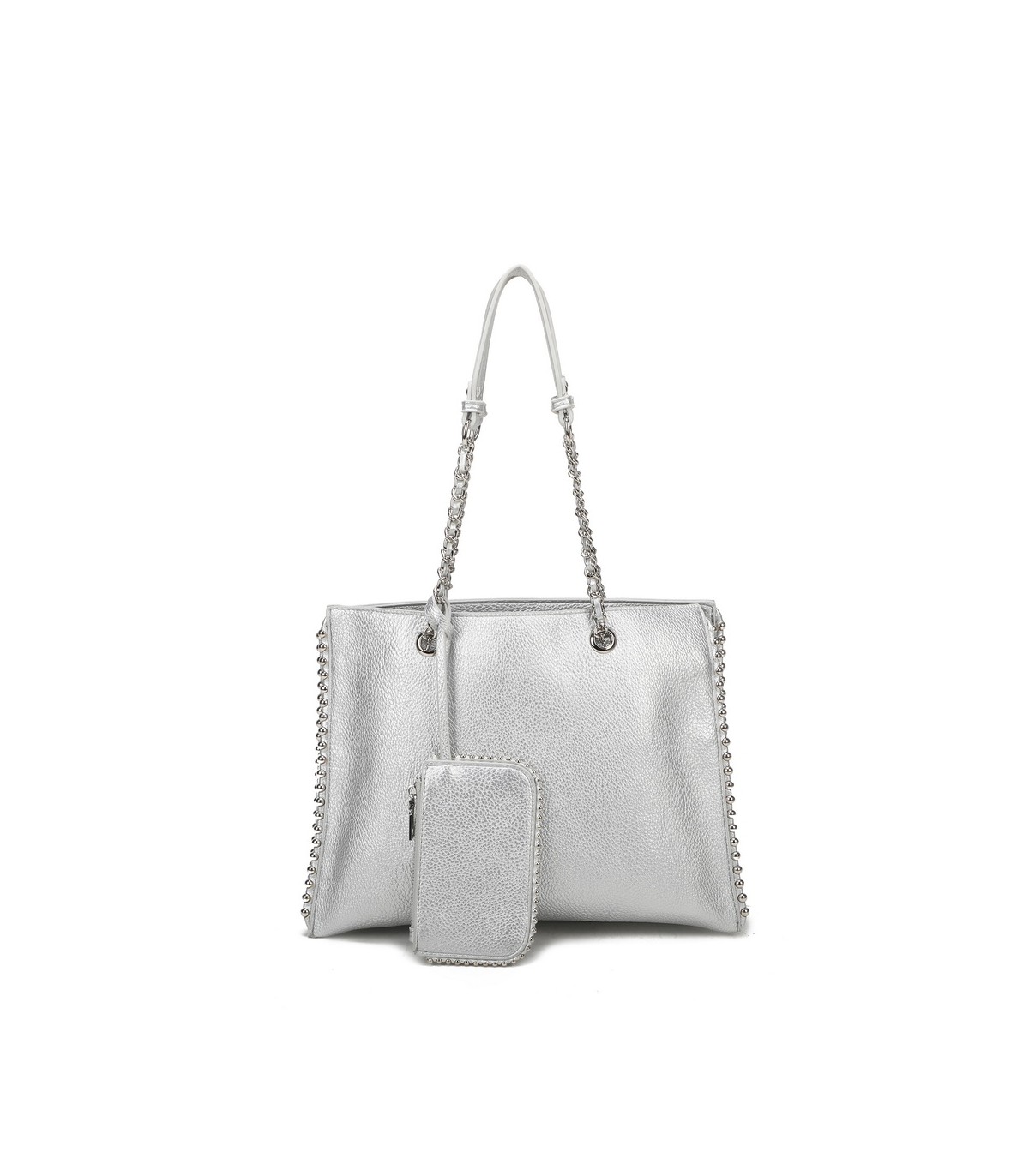 T11855 - Bolso de hombro con monedero exterior
