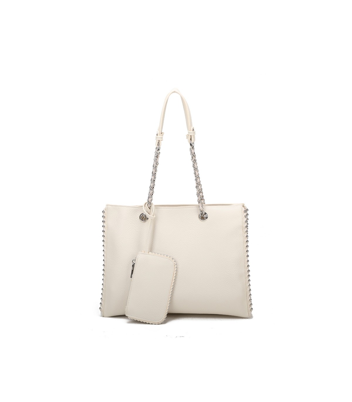 T11855 - Bolso de hombro con monedero exterior