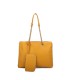 T11855 - Bolso de hombro con monedero exterior