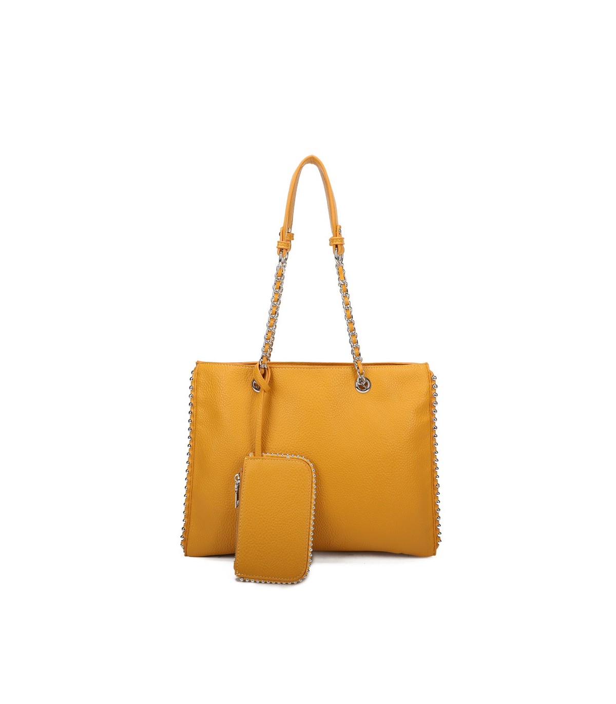 T11855 - Bolso de hombro con monedero exterior