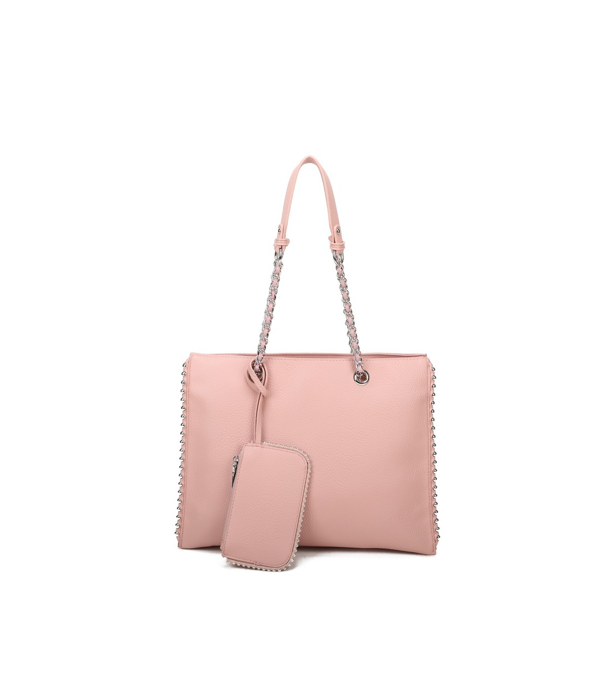 T11855 - Bolso de hombro con monedero exterior