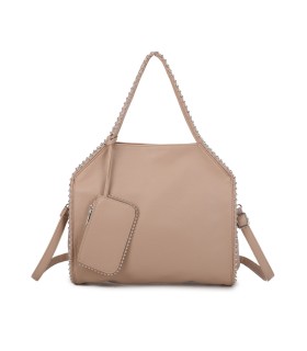T11857 - Bolso de hombro con bandolera y monedero