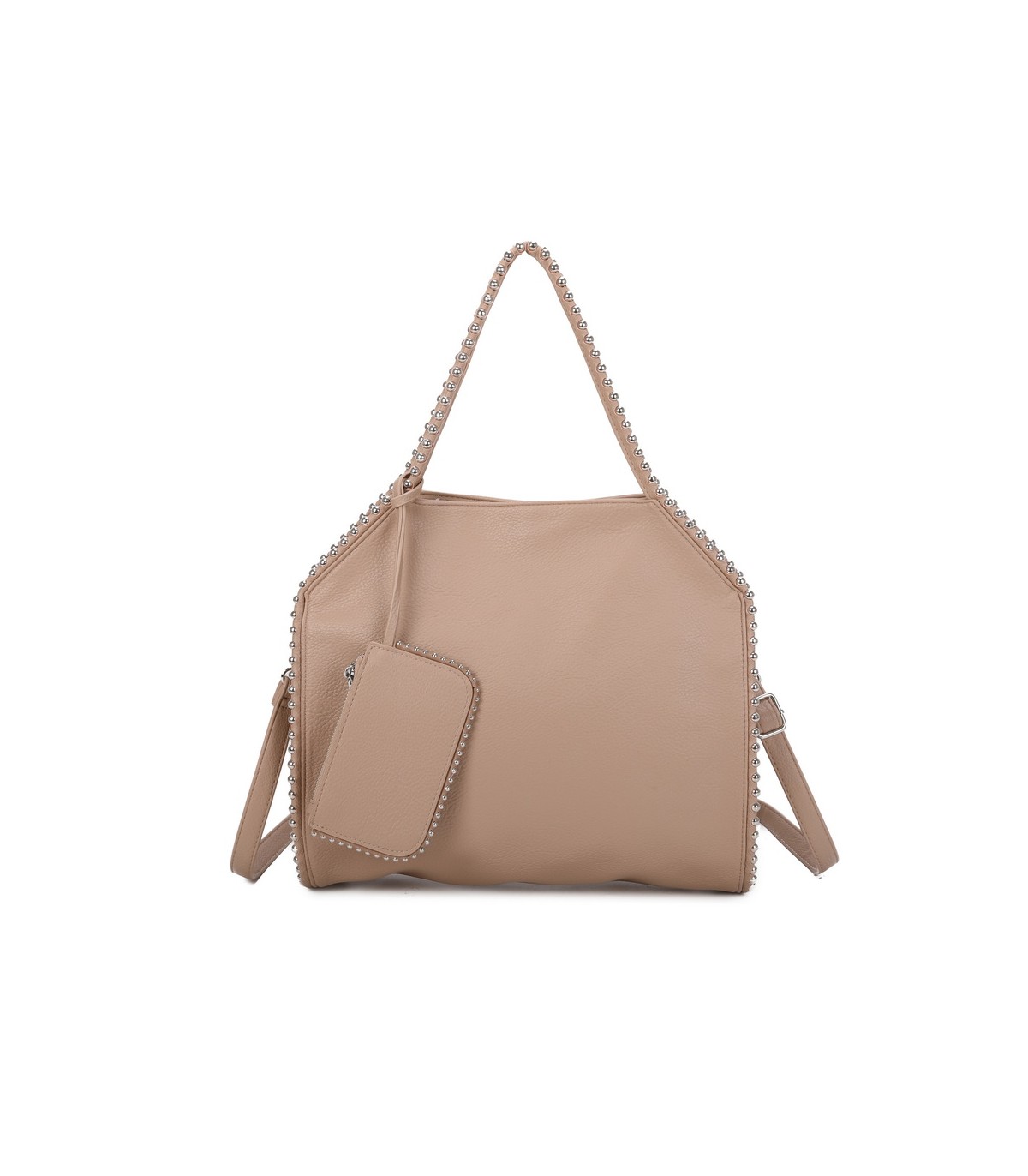 T11857 - Bolso de hombro con bandolera y monedero