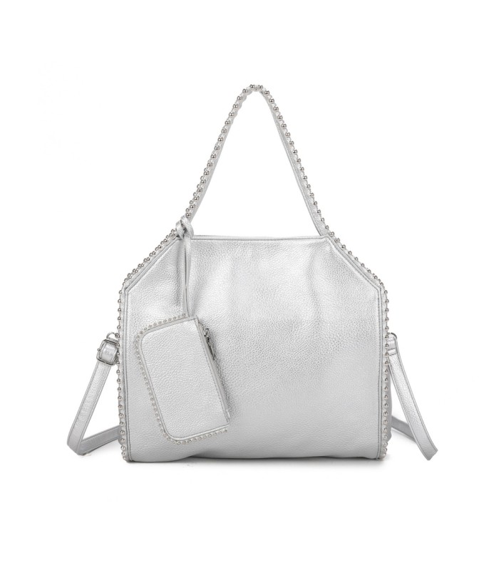 T11857 - Bolso de hombro con bandolera y monedero
