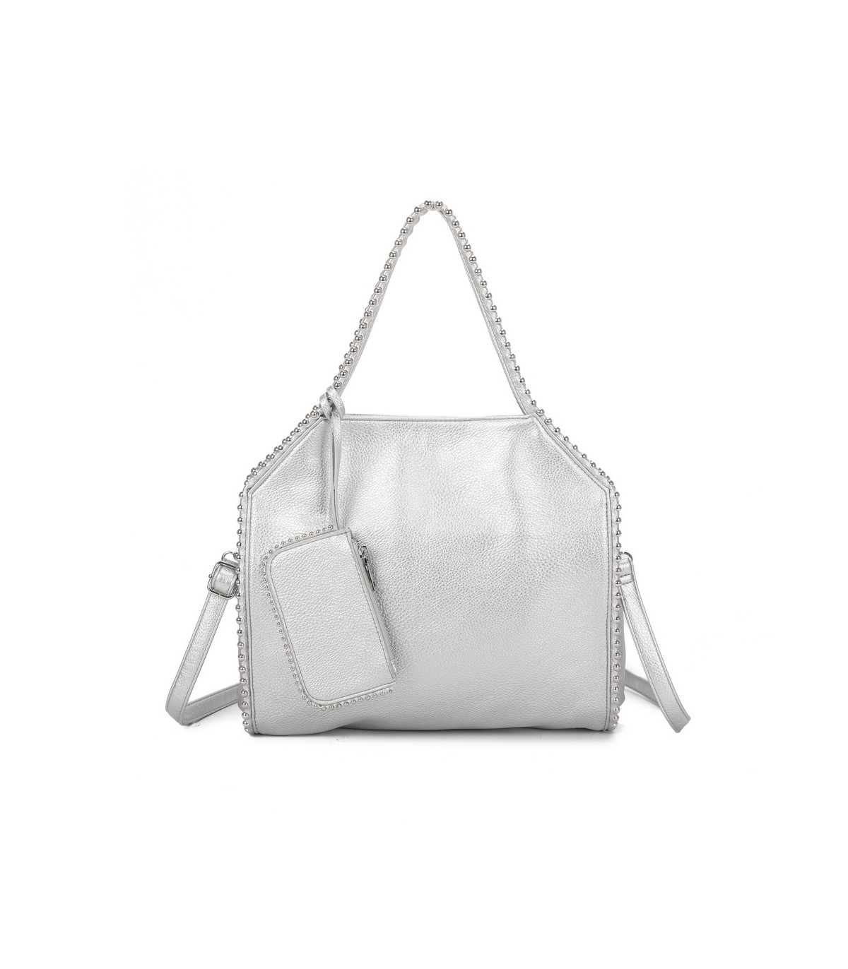 T11857 - Bolso de hombro con bandolera y monedero
