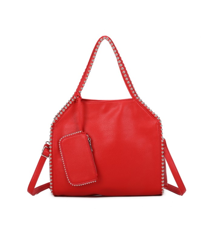 T11857 - Bolso de hombro con bandolera y monedero