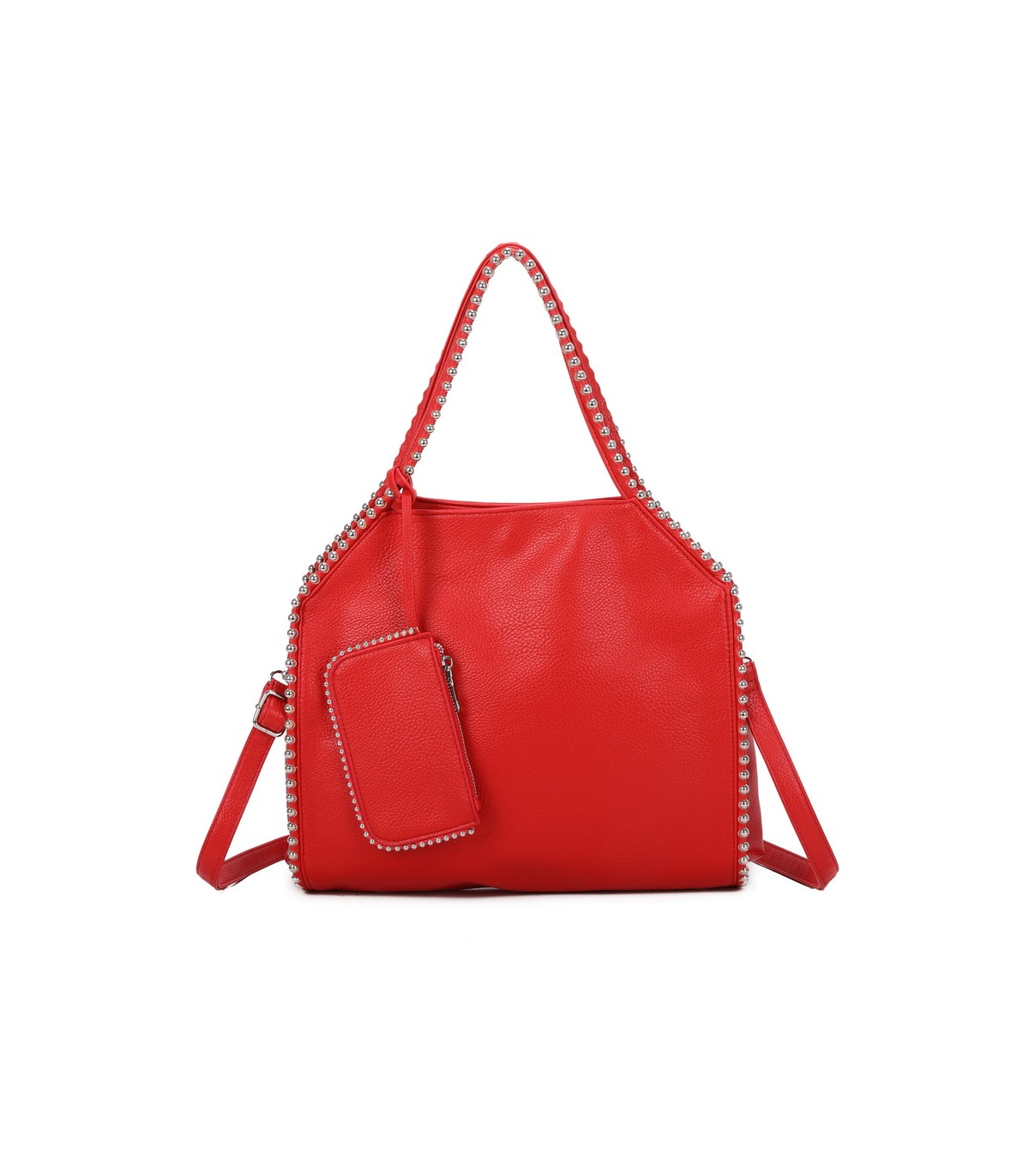 T11857 - Bolso de hombro con bandolera y monedero