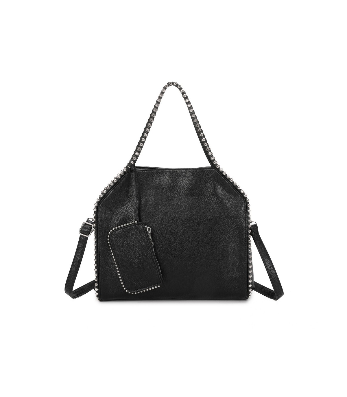 T11857 - Bolso de hombro con bandolera y monedero