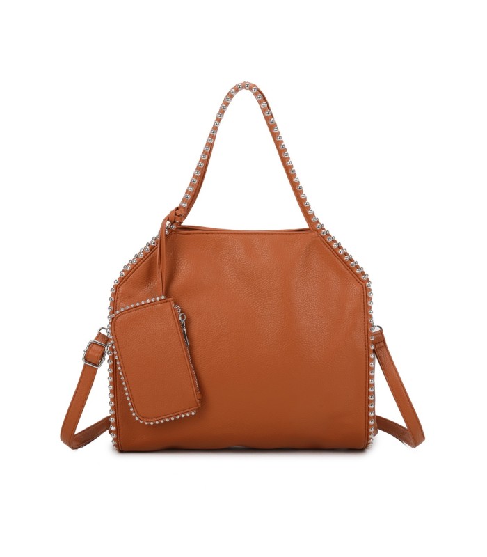 T11857 - Bolso de hombro con bandolera y monedero