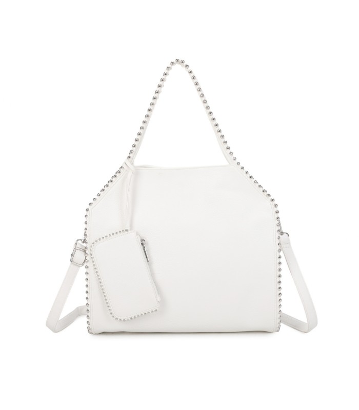 T11857 - Bolso de hombro con bandolera y monedero
