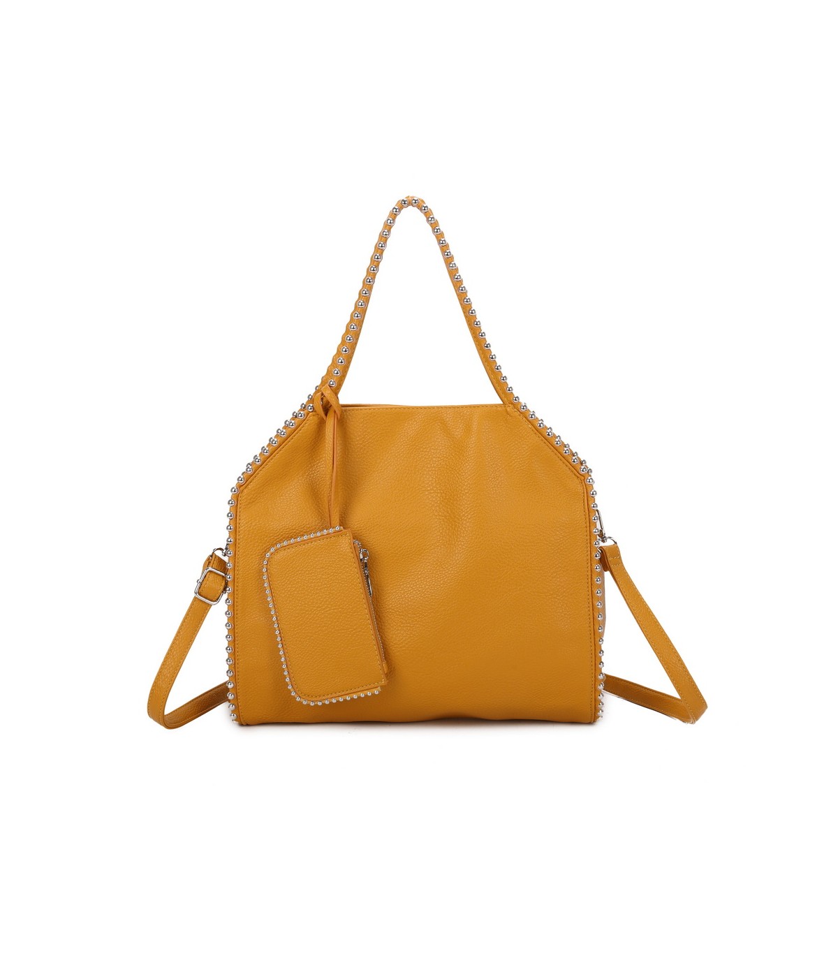 T11857 - Bolso de hombro con bandolera y monedero