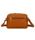 T11874 - Bolso bandolera rectangular múltiples colores y bolsillos trasero y frontal