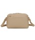 T11874 - Bolso bandolera rectangular múltiples colores y bolsillos trasero y frontal
