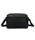 T11874 - Bolso bandolera rectangular múltiples colores y bolsillos trasero y frontal