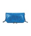 T11820 - Bolso bandolera de aspecto metálico y jaspeado