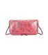 T11820 - Bolso bandolera de aspecto metálico y jaspeado