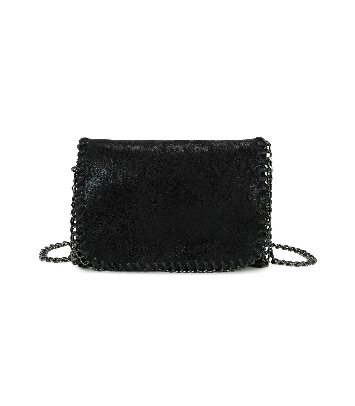 T11823 - Bolso de fiesta metálico con textura mármol