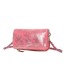 T11821 - Bolso de fiesta jaspeado con tonos metálicos
