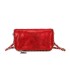 T11821 - Bolso de fiesta jaspeado con tonos metálicos