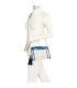 T11831 - Bolso transparente con borla y bandolera