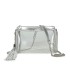 T11831 - Bolso transparente con borla y bandolera