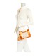 T11833 - Bolso transparente con bandolera de cadena borla a juego