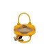 T11864 - Bolso de forma trapezoidal con pañuelo y bandolera para colgar