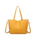 T11870 - Bolso con neceser y bandolera ajustable, asas grandes para el hombro
