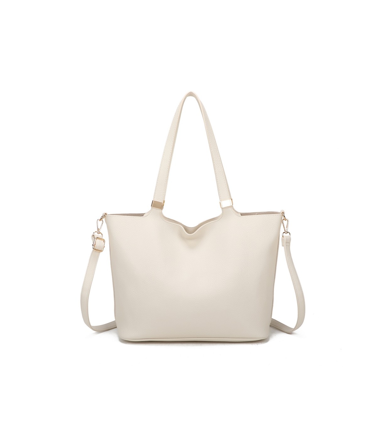 T11870 - Bolso con neceser y bandolera ajustable, asas grandes para el hombro