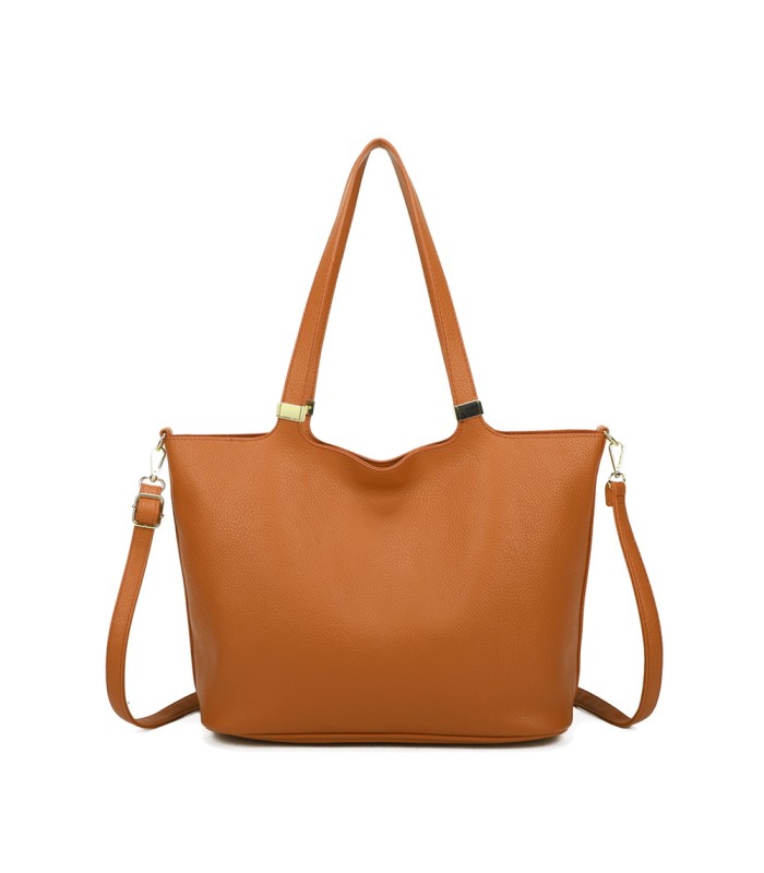 T11870 - Bolso con neceser y bandolera ajustable, asas grandes para el hombro
