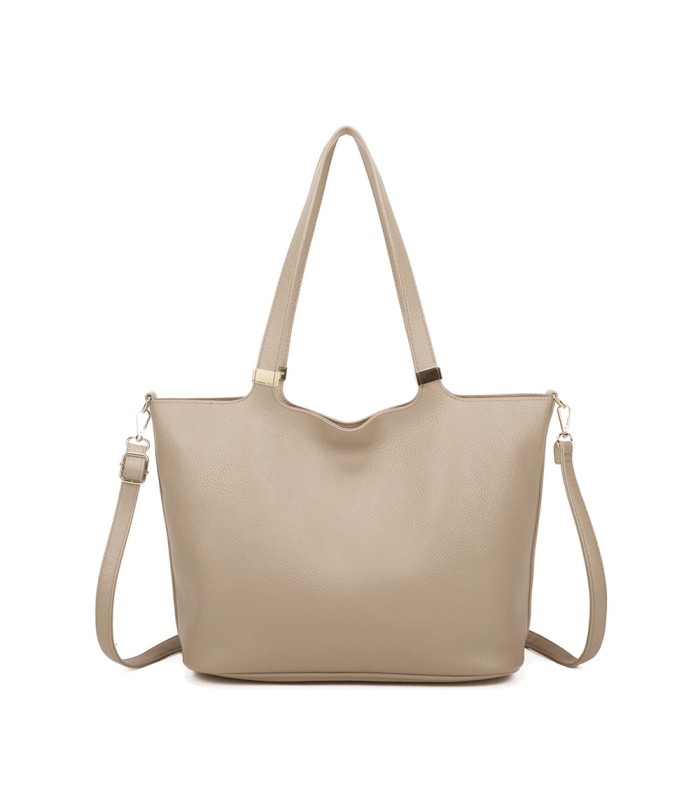 T11870 - Bolso con neceser y bandolera ajustable, asas grandes para el hombro