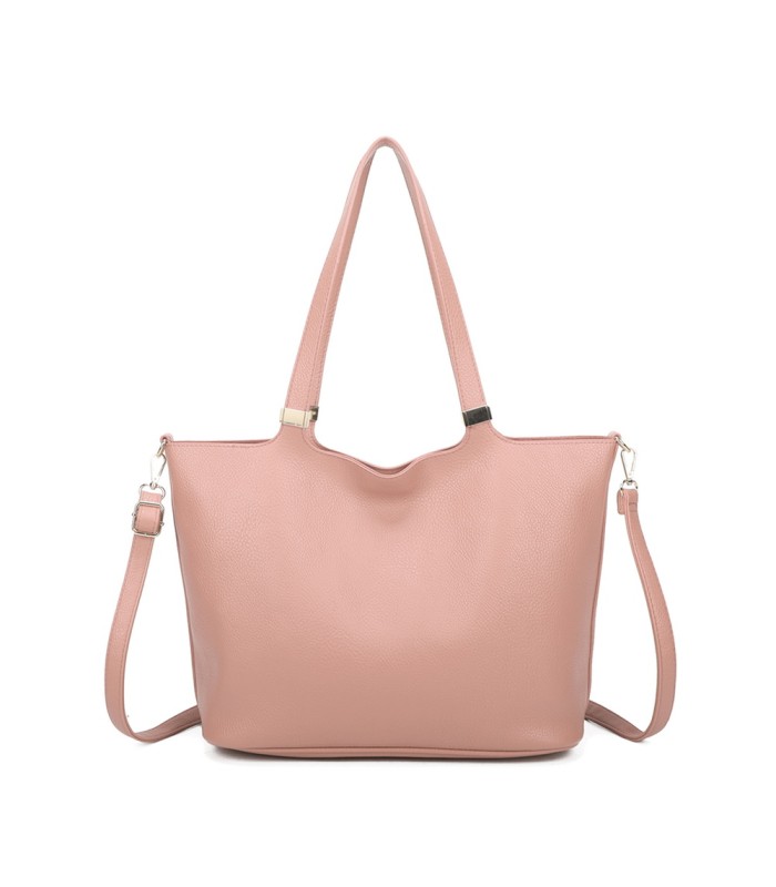 T11870 - Bolso con neceser y bandolera ajustable, asas grandes para el hombro