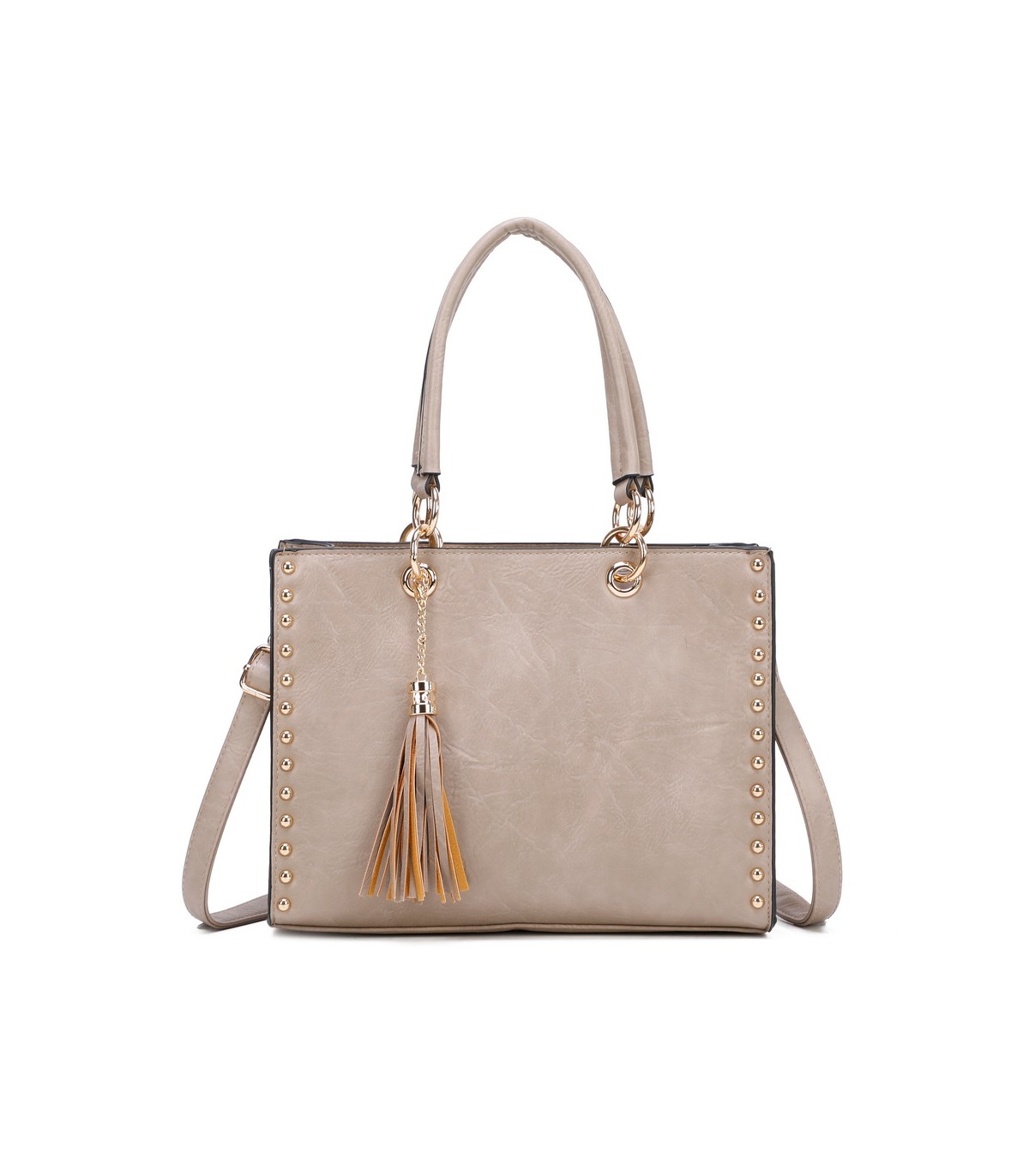 T11826 - Bolso bandolera con borla decorativa