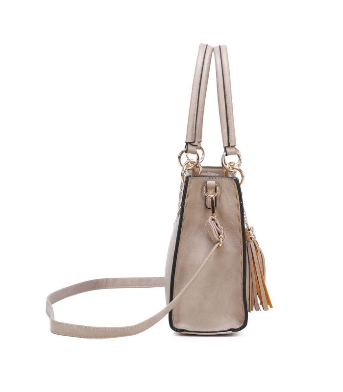 T11826 - Bolso bandolera con borla decorativa