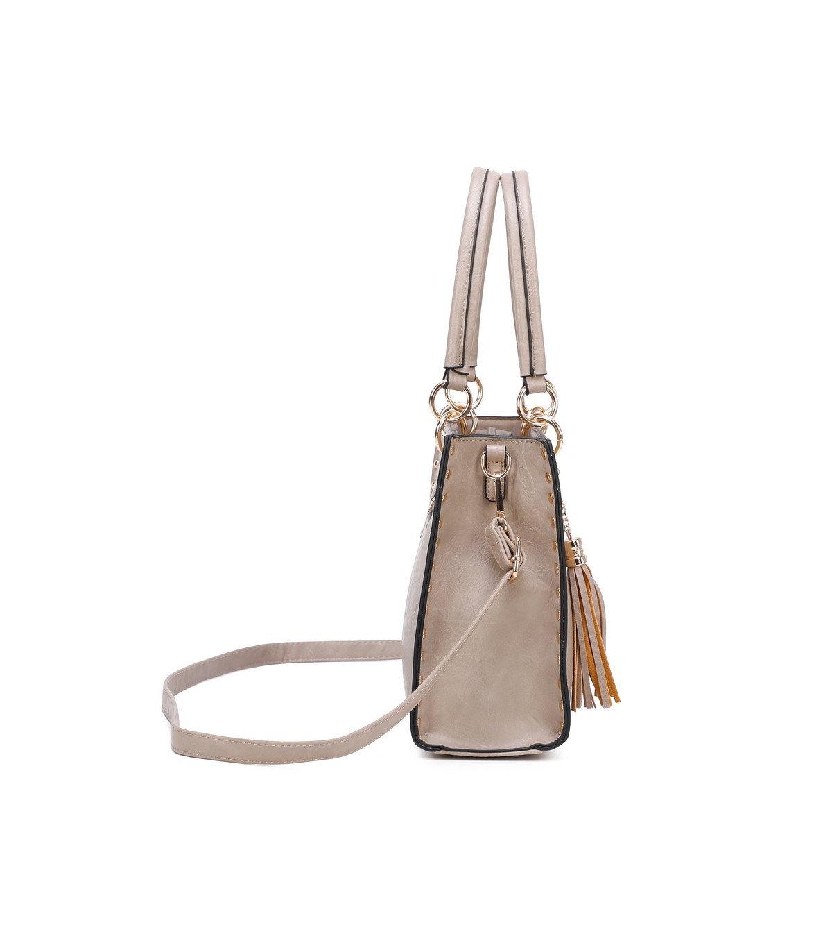 T11826 - Bolso bandolera con borla decorativa