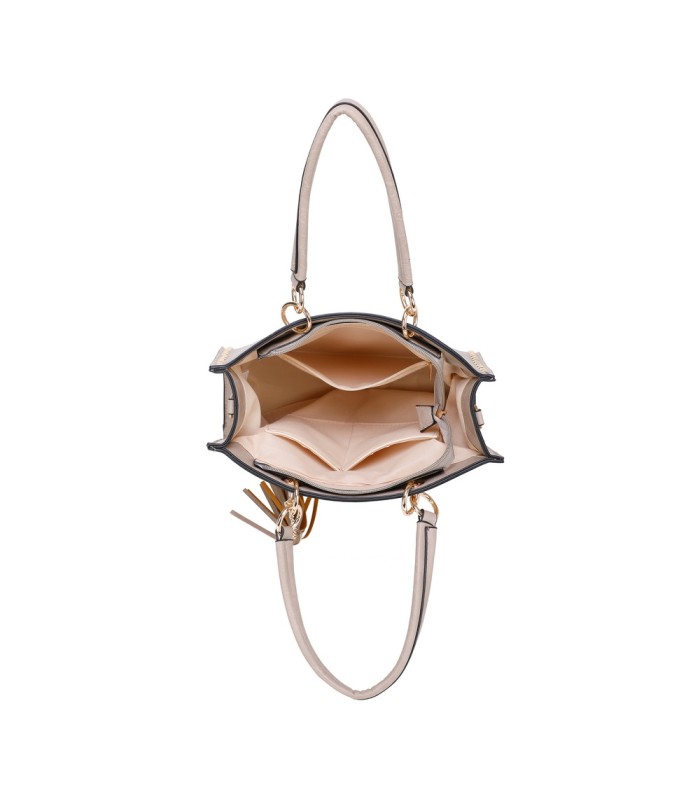 T11826 - Bolso bandolera con borla decorativa