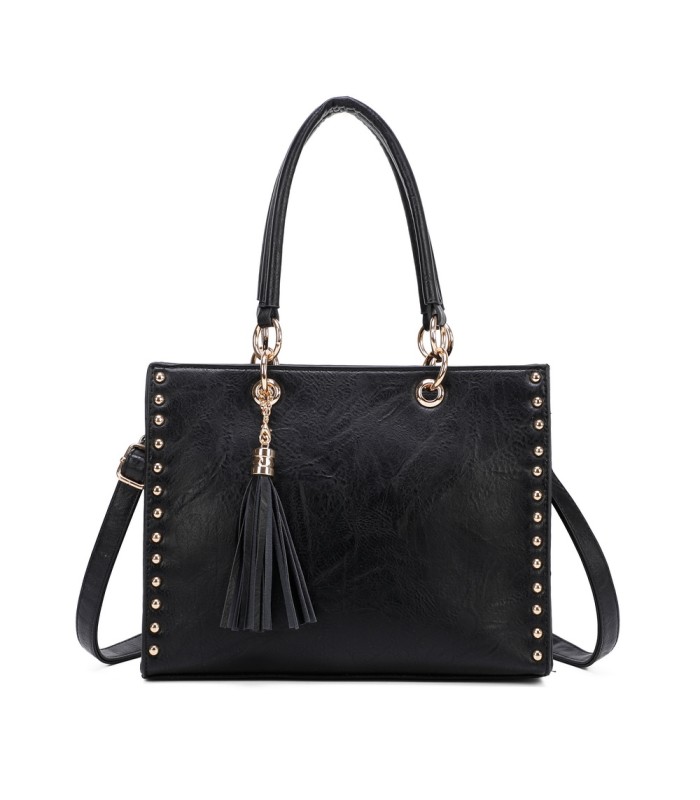 T11826 - Bolso bandolera con borla decorativa