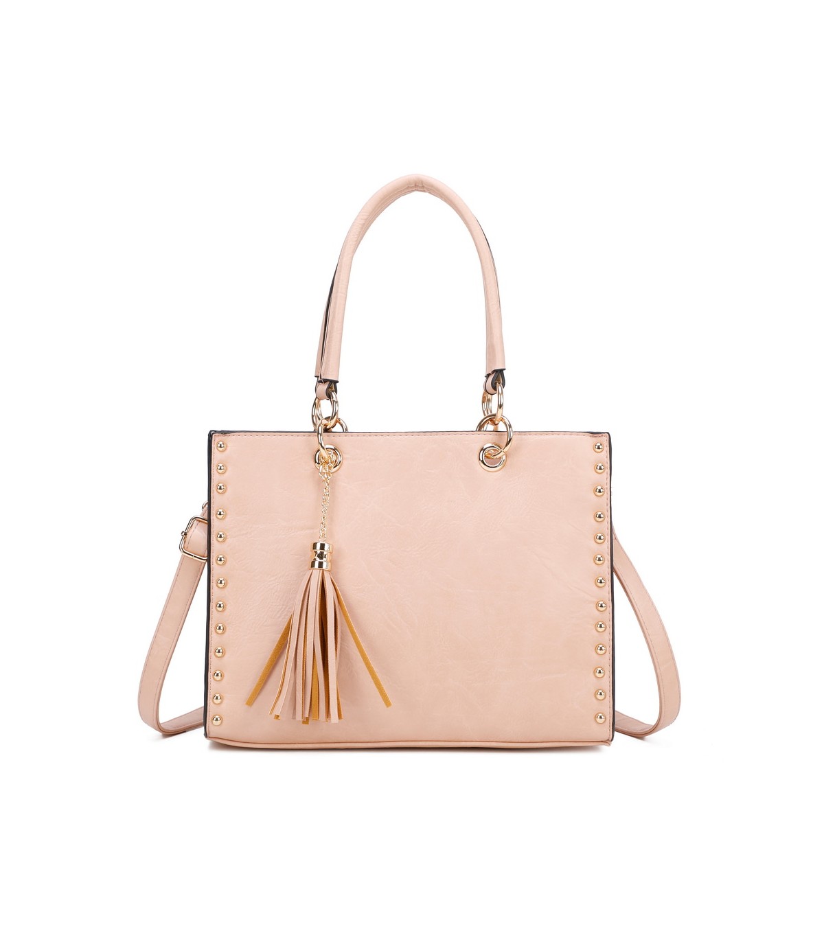 T11826 - Bolso bandolera con borla decorativa