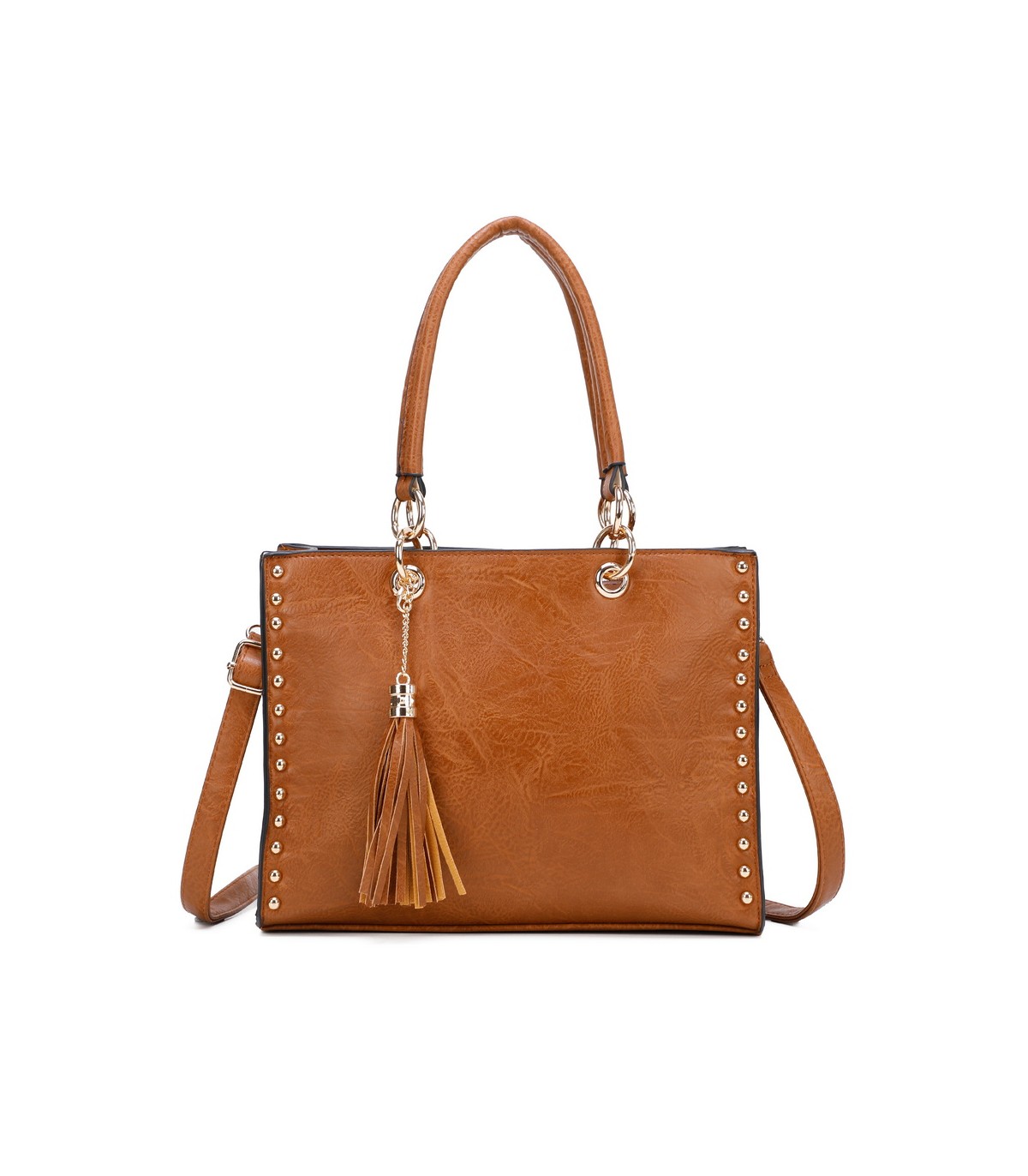 T11826 - Bolso bandolera con borla decorativa