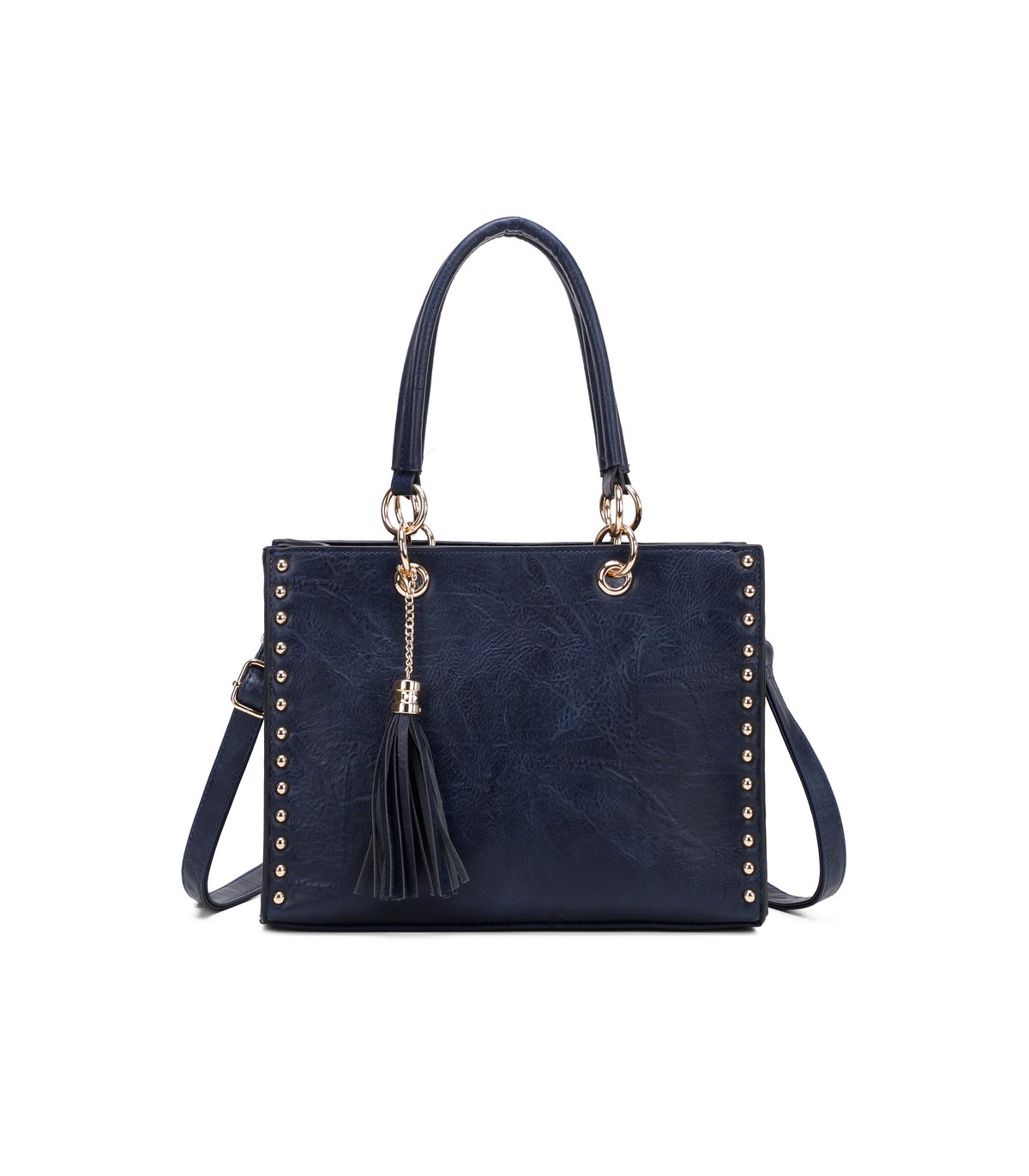 T11826 - Bolso bandolera con borla decorativa