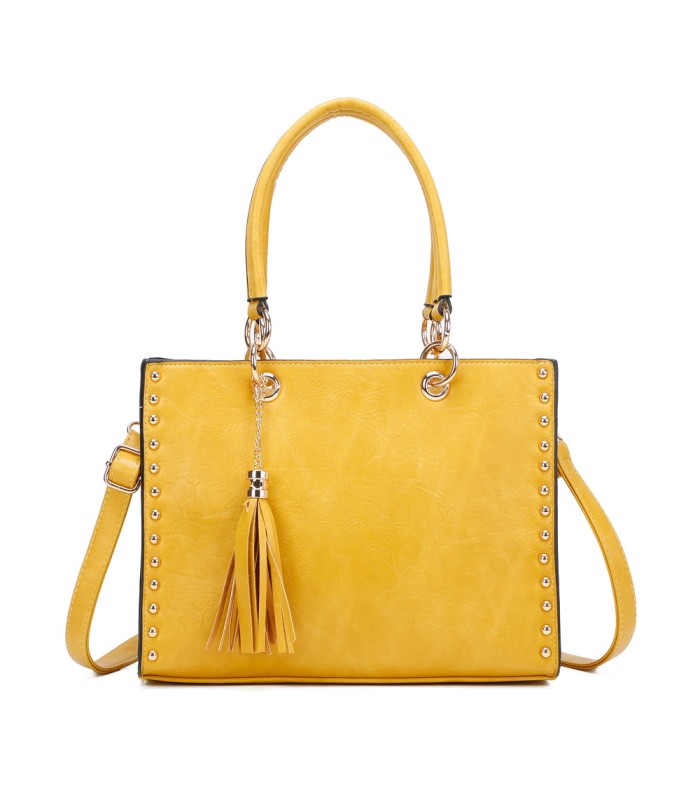 T11826 - Bolso bandolera con borla decorativa