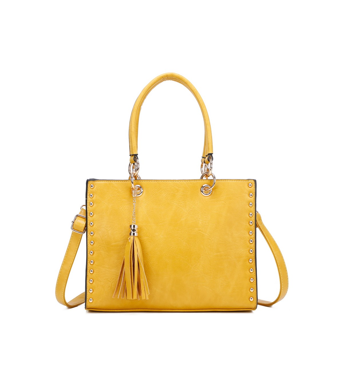T11826 - Bolso bandolera con borla decorativa