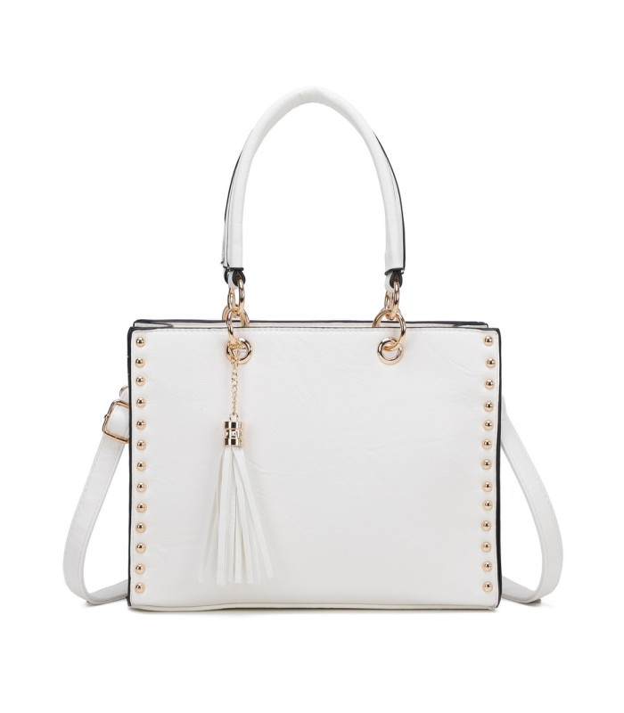 T11826 - Bolso bandolera con borla decorativa