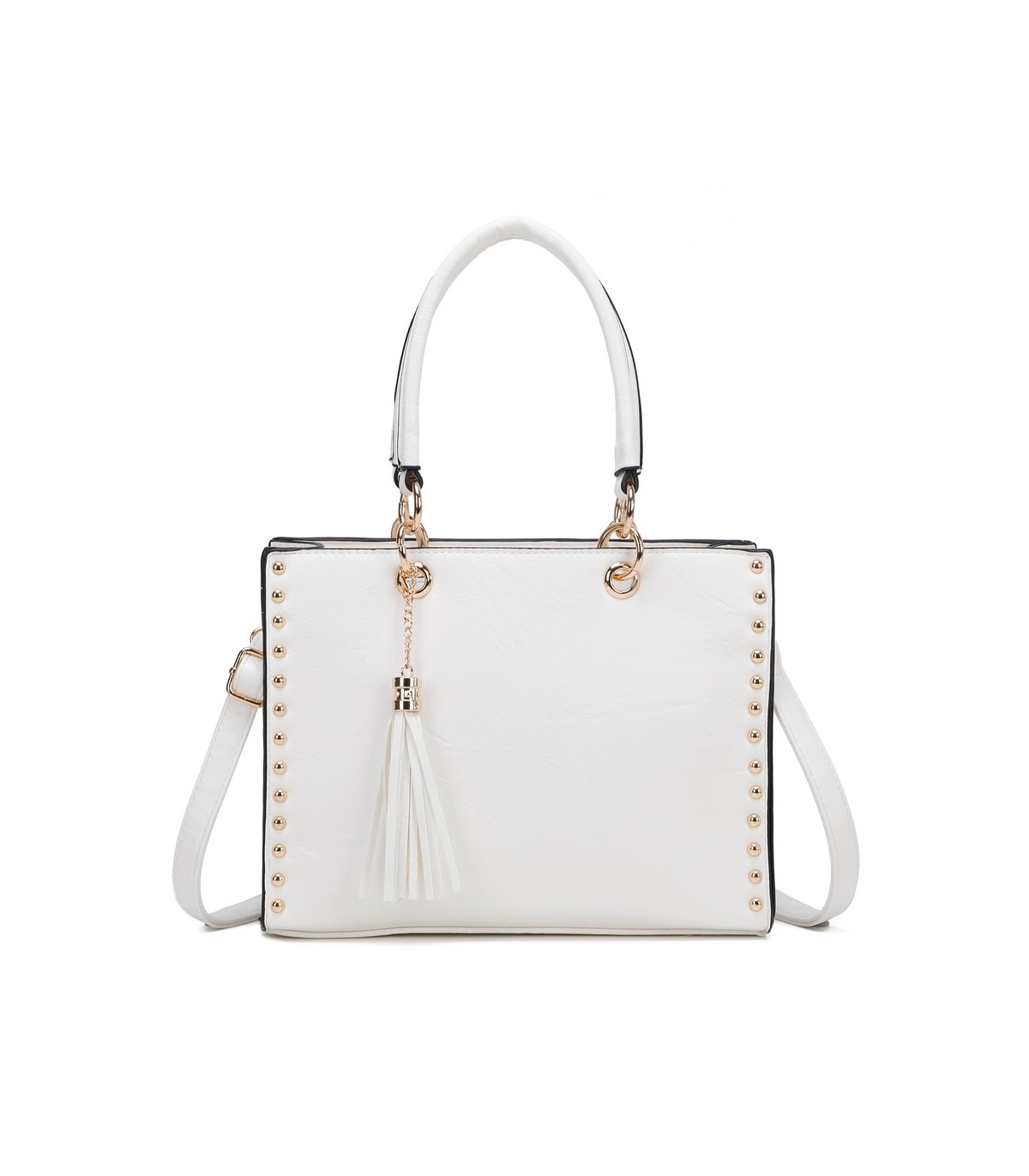 T11826 - Bolso bandolera con borla decorativa